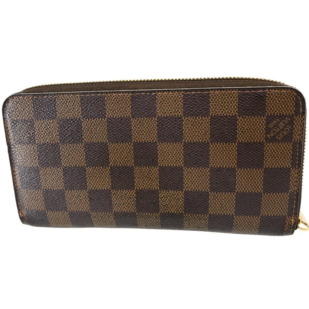 💃AUTHENTIC LOUIS VUITTON ZIPPY WALLET DAMIER LV CA1070 - Picture 2 of 9
